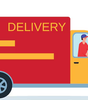 Delivery car.
